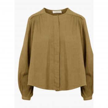 Blusa de mujer con diseño La Petite Étoile Berlia tono kaki claro