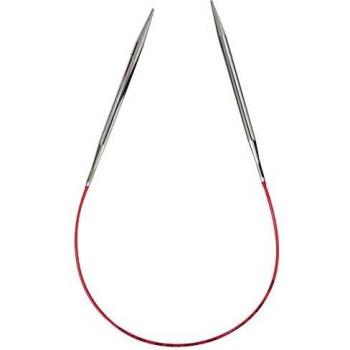 HiKiKe Rundstricknadel ohne Spitze, nickelfrei, 5,0 mm, 40 cm