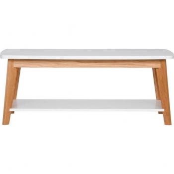 Eichen-Couchtisch Tariko – Woodman, 115 cm Breite, ein Ablagebett