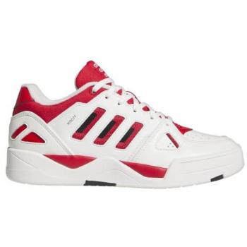 Zapatillas de baloncesto Adidas Midcity Low Hombre, color blanco, talla 42 2/3 (44 EU), diseño bajo, estilo casual y deportivo