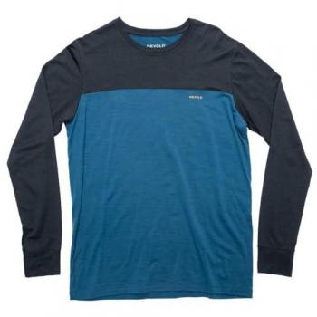 Devold of Norway Herren Langarmshirt Classic Linear Multicolor S