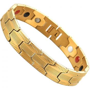 FINE4U B386 Bio Energy Wristband for Men