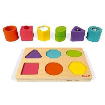 Puzzle 6 Cubes Sensoriels IWood