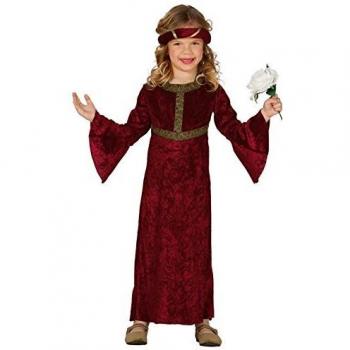 Disfraz de Princesa Medieval para Niñas Talla 7-9 Años