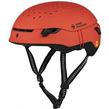 Casco Sweet Protection Ascender Rosso Arancio MIPS S-M