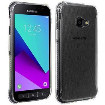Smarts 360° Schutzset (Galaxy Xcover 4s), Smartphone Hülle, Transparent
