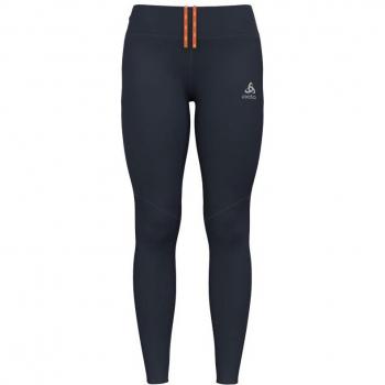 Jogging Odlo Zeroweight en Noir et Orange, Pour Femmes