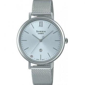 Reloj CASIO SHEEN Caja 34mm Correa de Malla