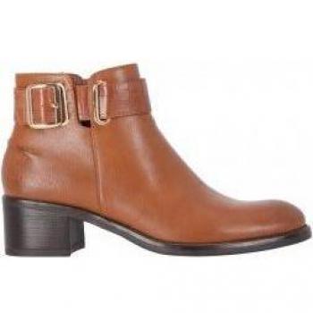 Botines de Mujer CHIKA10 BAIDEN 05 Cuero-Tan