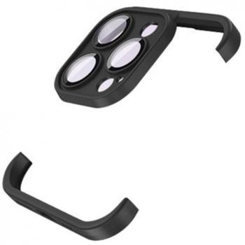 Capsule d’angle caméra sans cadre TPU pour iPhone 14/13/12 Pro Max