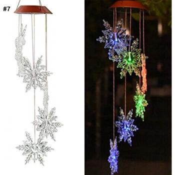 Solar Windchime mit LED Beleuchtung