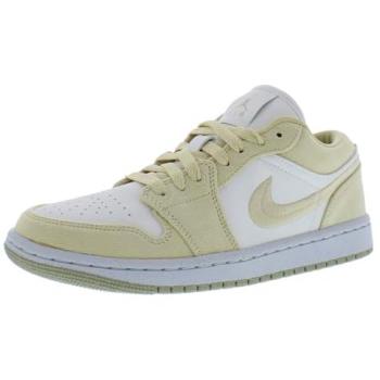 Jordan 1 Low Ladies’ Beige 6 with Leather & Synthetic Materials
