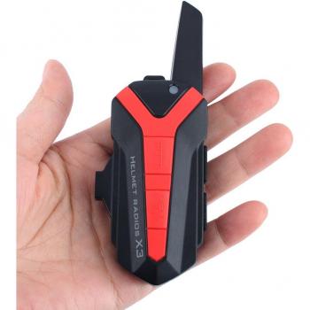 Intercomunicador Fodsports X3 Plus con Control PTT y Resistencia al Agua