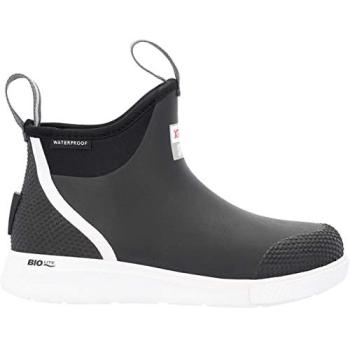 Xtratuf Women’s 8” Ankle Deck Rubber Boot – Black – Prolite Edition