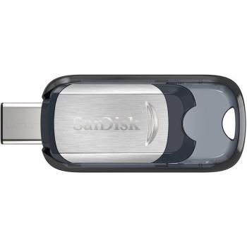Clé USB 128 Go SanDisk Ultra – Interface Type‑C – Argent