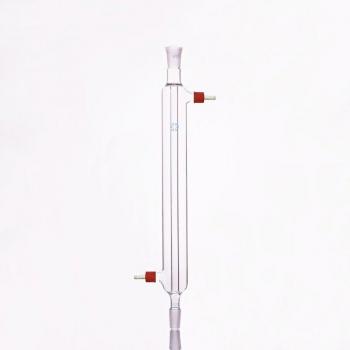 Fused Inner Tube Liebig Straight Condenser 80mm/100mm/120mm/150mm/180mm/200mm/250mm with 14/23 Joint