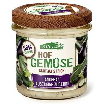 Allos Brotaufstrich Hofgemüse mit Aubergine & Zucchini