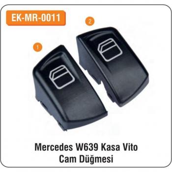Enjoliveur de bouton et verre avant gauche ALTEC pour Mercedes Vito 639 EK-MR-0011