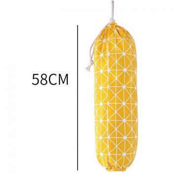 Bolsa de almacenamiento doméstico colgante de algodón