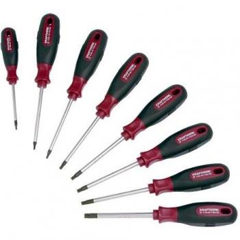 KRAFTWERK Juego de destornilladores Ergokraft TX, 8 pzas