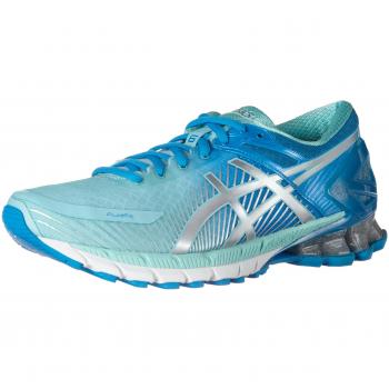 ASICS Gel-Kinsei 6, Chaussures de Running Femme, Multicolore (Diva Blue/Silver/Aqua Splash), 37.5 EU