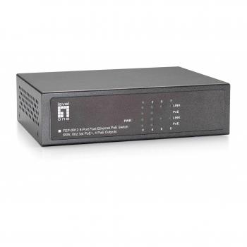LevelOne 8-Port Fast Ethernet PoE Switch