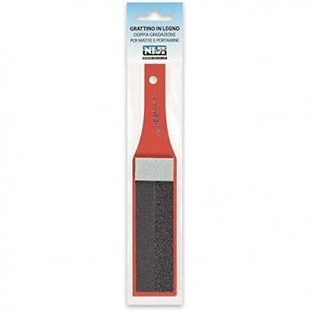 Grattino doppio in legno con spugna LEBEZ, articolo n. 8002787052403