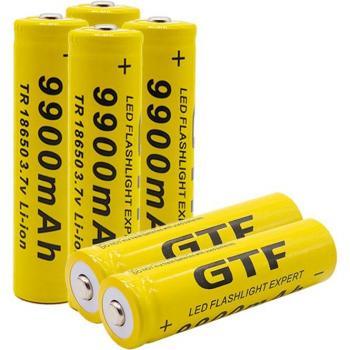 Dolidada TR 18650 3.7V 9900mAh Rechargeable Battery for LED Flashlight