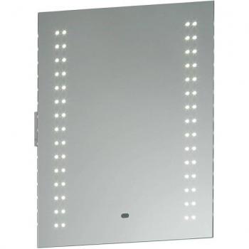 Aplique de baño Perle, IP44, espejo de vidrio