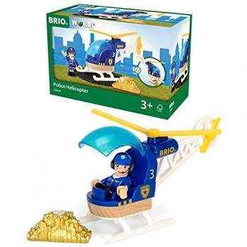 BRIO Holzspielzeug Polizeihubschrauber