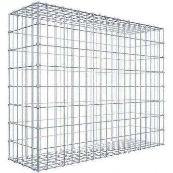 Gabião Reforçado 100 cm x 80 cm x 30 cm Malhagem 5x10 cm