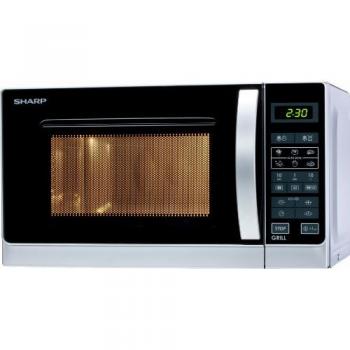 Sharp Mikrowelle »R642INW«, Mikrowelle-Grill, 800 W