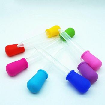 10pcs 5ml Clear Baby Medicine Dropper