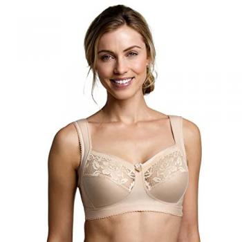 Miss Mary Lovely Lace Entlastungs-BH ohne Bügel, beige, Größe 85G
