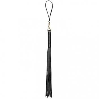 Gold‑Peitsche aus Leder – 50 cm, Zado Modell
