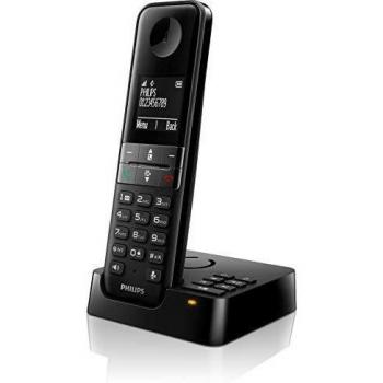 Dect Philips D4751B Telefono con Funzione Identifica Chiamate