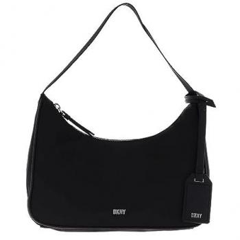 DKNY Casey Schultertasche 27 cm Schwarz Damen aus Polyester