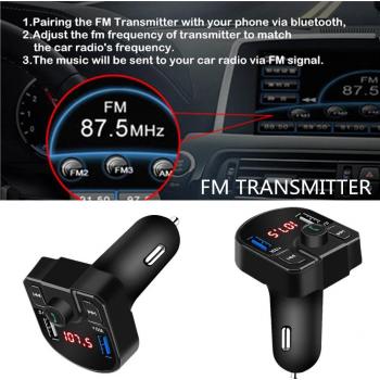 Handsfree Bluetooth FM Modulator