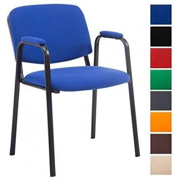 Sedia da ufficio Ken Pro in tessuto blu
