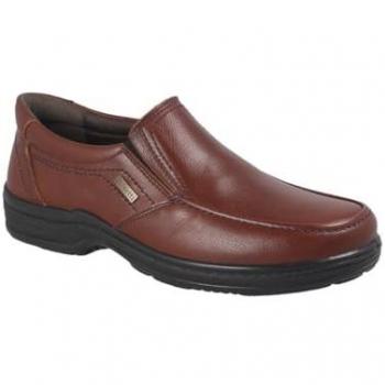 Mocasín Luisetti Confort Piel Conac Marrón