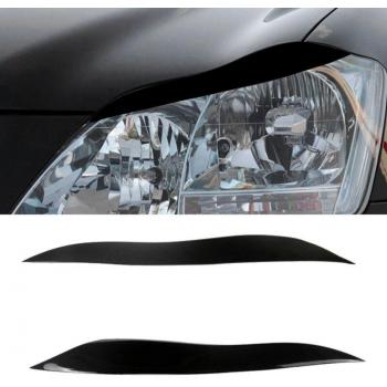 Toyota Crown 2003 Glossy Black Headlight Eyebrow Lamp Cover