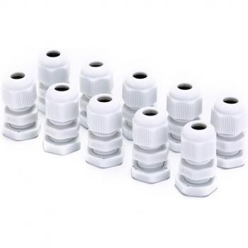 Connecteur de câble M12 IP68 en nylon pour câbles de 3mm à 6.5mm