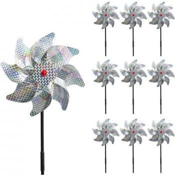 Garden Bird Repellent Pinwheels