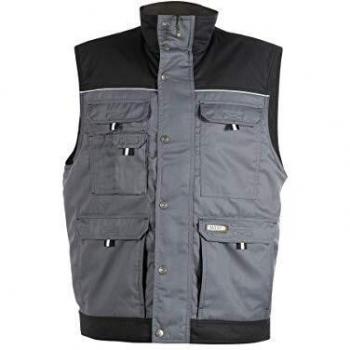 Dassy® Weste Hulst, Zementgrau und Schwarz, 3XL