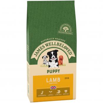 James Wellbeloved Puppy Lamb & Rice dog food 2kg