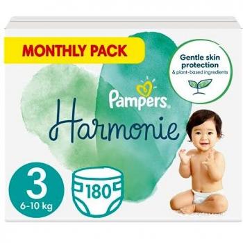 Pannolini Harmonie Pampers Taglia 3 Midi 180 Pannolini
