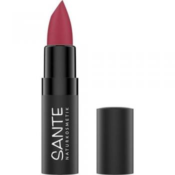 SANTE 06 Matte Lippenstift in Kirschintensität