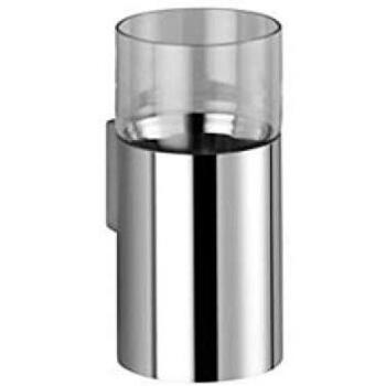 Dornbracht Glashalter Wandmodell, mit Glas klar 83400979, Farbe: Chrom
