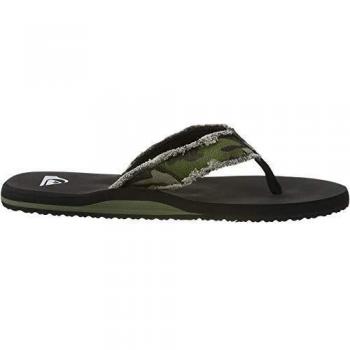 Quiksilver Herren Monkey Abyss Sport Sandalen, Grün (Green/Brown/Black Xgck), 41 EU