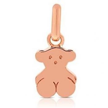 Colgante TOUS de oso en oro de 18 kt y plata rosa